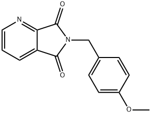 6-(4-甲氧苄基)-5H-吡咯并[3,4-B]吡啶-5,7(6H)-二酮结构式