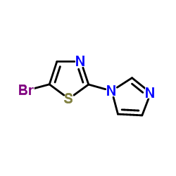 5-Bromo-2-(1H-imidazol-1-yl)-1,3-thiazole Structure