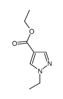 1-乙基吡唑-4-甲酸乙酯结构式