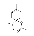 4-terpinenyl acetate Structure