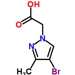 (4-BROMO-3-METHYL-PYRAZOL-1-YL)-ACETIC ACID Structure