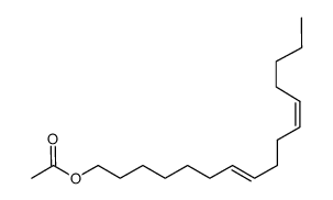 trans-cis-7,11-hexadecadienylacetate结构式