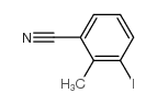 3-Iodo-2-methylbenzonitrile Structure