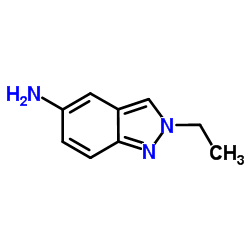 2-乙基-5-氨基-2H-吲唑结构式