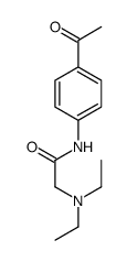N-(4-acetylphenyl)-2-(diethylamino)acetamide Structure