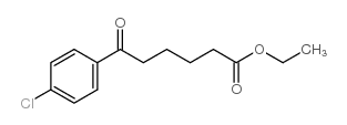 ethyl 6-(4-chlorophenyl)-6-oxohexanoate结构式
