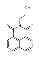 1H-Benz[de]isoquinoline-1,3(2H)-dione,2-(2-hydroxyethyl)- structure