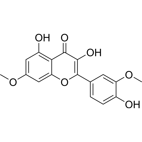 3,7-二甲氧基-3',4',5-三羟基黄酮图片