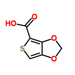 Thieno[3,4-d][1,3]dioxole-4-carboxylic acid结构式