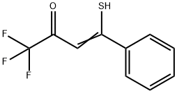 1,1,1-Trifluoro-4-mercapto-4-phenyl-3-buten-2-one Structure