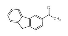 1-(9H-芴-3-基)-乙酮结构式