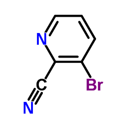3-溴-2-氰基吡啶结构式