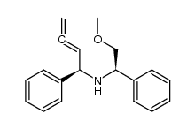 (R)-[(R)-2-methoxy-1-phenylethyl]-(1-phenylbuta-2,3-dienyl)amine结构式