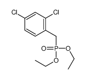 2,4-dichloro-1-(diethoxyphosphorylmethyl)benzene结构式