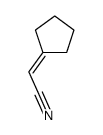 2-cyclopentylideneacetonitrile Structure