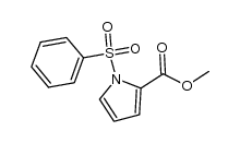 methyl 1-(phenylsulfonyl)-1H-pyrrole-2-carboxylate Structure