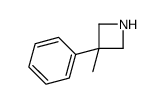 3-Methyl-3-phenyl-azetidine structure