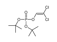 ditert-butyl 2,2-dichloroethenyl phosphate结构式