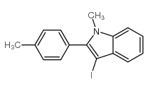 3-iodo-1-methyl-2-p-tolyl-1h-indole Structure