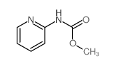 Carbamic acid, N-2-pyridinyl-, methyl ester结构式