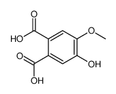 4-hydroxy-5-methoxyphthalic acid Structure