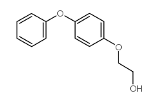 2-(4-苯氧基苯氧基)乙醇结构式