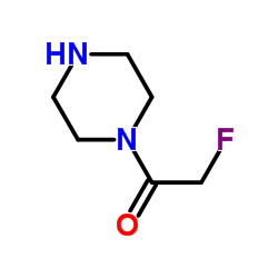 Piperazine, 1-(fluoroacetyl)- (7CI,8CI,9CI) structure