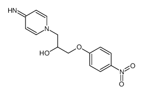 1-(4-iminopyridin-1-yl)-3-(4-nitrophenoxy)propan-2-ol Structure
