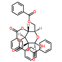 2,3,4,6-四-O-苯甲酰基-D-吡喃葡萄糖图片
