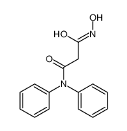N-hydroxy-N',N'-diphenylpropanediamide Structure