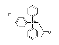 2-oxopropyl(triphenyl)phosphanium,iodide Structure