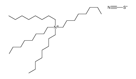tetraoctylazanium,thiocyanate Structure
