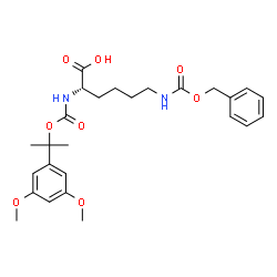 DDZ-LYS(Z)-OH结构式