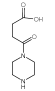 4-氧代-哌嗪-1-基-丁酸结构式