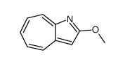 2-Methoxycyclohepta[b]pyrrol结构式
