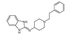 N-[1-(2-phenylethyl)piperidin-4-yl]-1H-benzimidazol-2-amine Structure