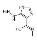 (9ci)-5-肼基-n-甲基-1H-咪唑-4-羧酰胺结构式