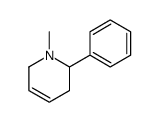 1-methyl-2-phenyl-3,6-dihydro-2H-pyridine结构式