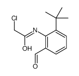 N-(2-tert-butyl-6-formylphenyl)-2-chloroacetamide结构式