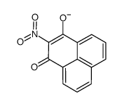 2-nitro-3-oxophenalen-1-olate结构式