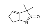 Cyclopentapyrazole,3,5,6,6a-tetrahydro-3,3-dimethyl-,2-oxide结构式