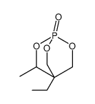 4-ethyl-3-methyl-2,6,7-trioxa-1λ5-phosphabicyclo[2.2.2]octane 1-oxide Structure