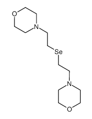 di-beta-(morpholinoethyl)selenide Structure