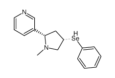 (2'S,4'RS)-4'-Phenylselenonicotine Structure