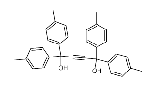 tetra-p-tolyl-but-2-yne-1,4-diol结构式