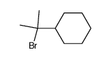 (α-bromo-isopropyl)-cyclohexane结构式