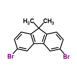 3,6-Dibromo-9,9-dimethyl-9H-fluorene Structure