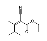 ethyl 2-cyano-3,4-dimethylpent-2-enoate结构式