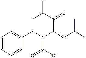 (S)-benzyl-(2,6-dimethyl-3-oxohept-1-en-4-yl)carbamate结构式