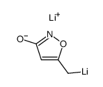lithium ((3-oxidoisoxazol-5-yl)methyl)lithium Structure